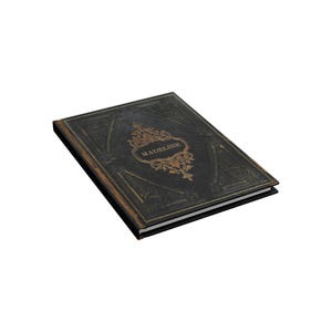 Dark Poetry Personalized Gothic Hardcover Lined Journal With 150 Perforated Pages image 3