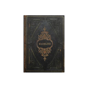 Dark Poetry Personalized Gothic Hardcover Lined Journal With 150 Perforated Pages image 2