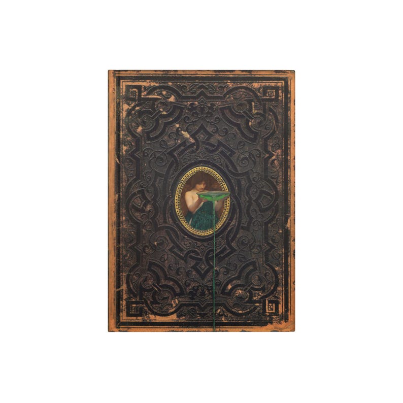 Il libro degli incantesimi di Circe, diario a righe con copertina rigida e 150 pagine perforate immagine 2