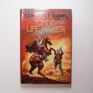 Code of the Life Maker by James P. Hogan, Book Club Ed. w/ DJ, 1983