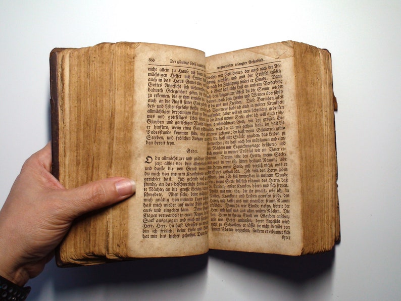 Tägliches Hand-Buch, Johann Friedrich Starck, Rare Religious Book, 1812 image 8