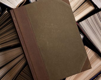 Old Ledger, Dark Academia, diario a righe con copertina rigida e 150 pagine perforate