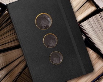 The Shadow Dance, Total Solar Eclipse Hardcover Notebook/Journal/Ideeboek, Gelinieerd