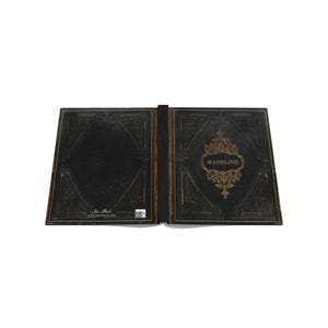 Dark Poetry Personalized Gothic Hardcover Lined Journal With 150 Perforated Pages image 4