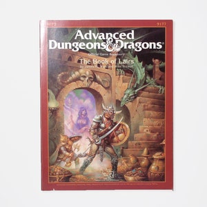 The Book of Lairs, by James M. Ward, TSR AD&D 2E #9177, 1986