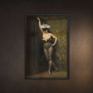 The Flower Woman by Albert Joseph Pénot, Framed Museum Quality Poster/Print, Available in Multiple Sizes