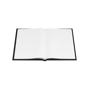 Dark Poetry Personalized Gothic Hardcover Lined Journal With 150 Perforated Pages image 6