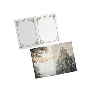 Fairytale Castle, Set of Greeting Cards/notecards, With White Envelopes ...