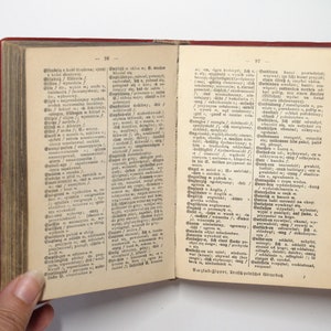 Dutch and Polish Vintage Dictionary, Neufelds Worterbucher, Peter Parylak, c1917 image 7
