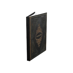 Dark Poetry Personalized Gothic Hardcover Lined Journal With 150 Perforated Pages image 7