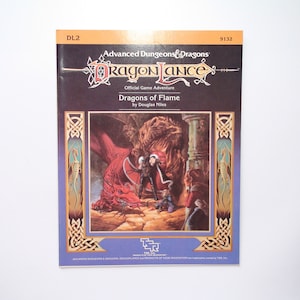Dragons of Flame by Douglas Niles, TSR, AD&D Adventure Module DL2 9132, 1984