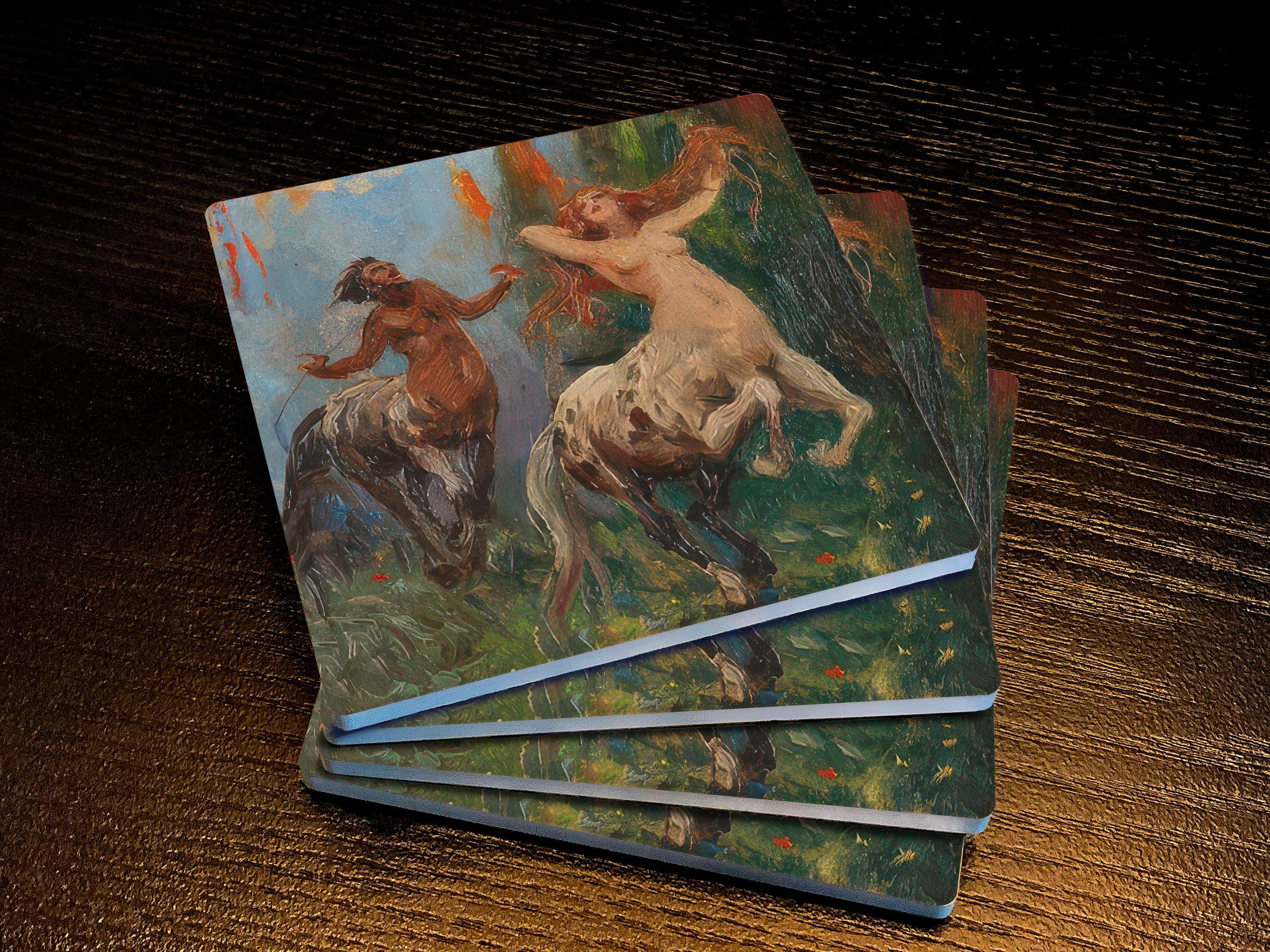 Two Centaurs by Casalecchio Di Reno, Drink Coasters, Made From