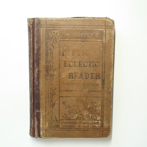 McGuffey&#39;s Fifth Eclectic Reader, Revised Ed, Victorian Textbook, 1879