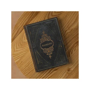 Dark Poetry Personalized Gothic Hardcover Lined Journal With 150 Perforated Pages image 10