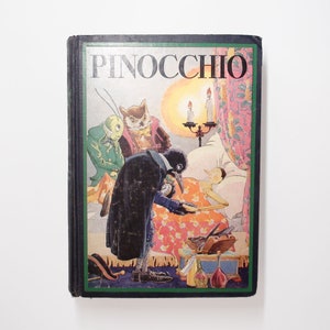 Pinocchio, by C. Collodi, Illustrated by Maud & Miska Petersham, c1930s
