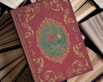 Il mio amore è come una rosa rossa rossa, diario a righe con copertina rigida e 150 pagine perforate