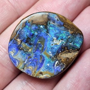 60cts Beautiful Blue Boulder Opal (JSM64)