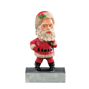 Santa Clause Bobble Head, Santa Clause Trophy, Christmas Award, Christmas Parade Award, Santa Clause, Christmas Award, Christmas trophy