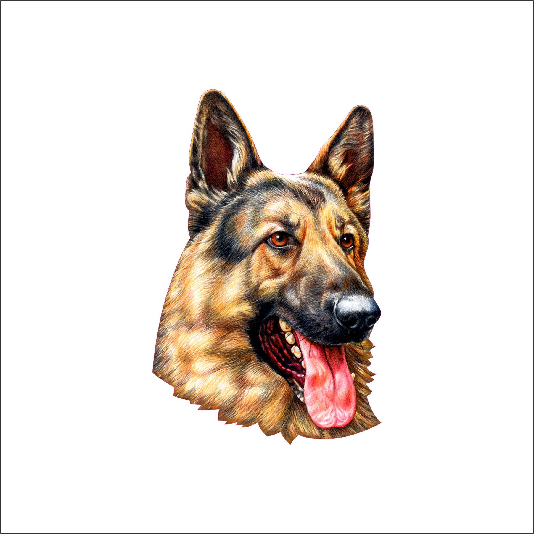 Pastor Alemán Perro 42 etiquetas de dirección de retorno Personalizado De Navidad/Pegatinas-No2 Pastor Alemán Perro 42 etiquetas de dirección de retorno Personalizado De Navidad/Pegatinas-No2