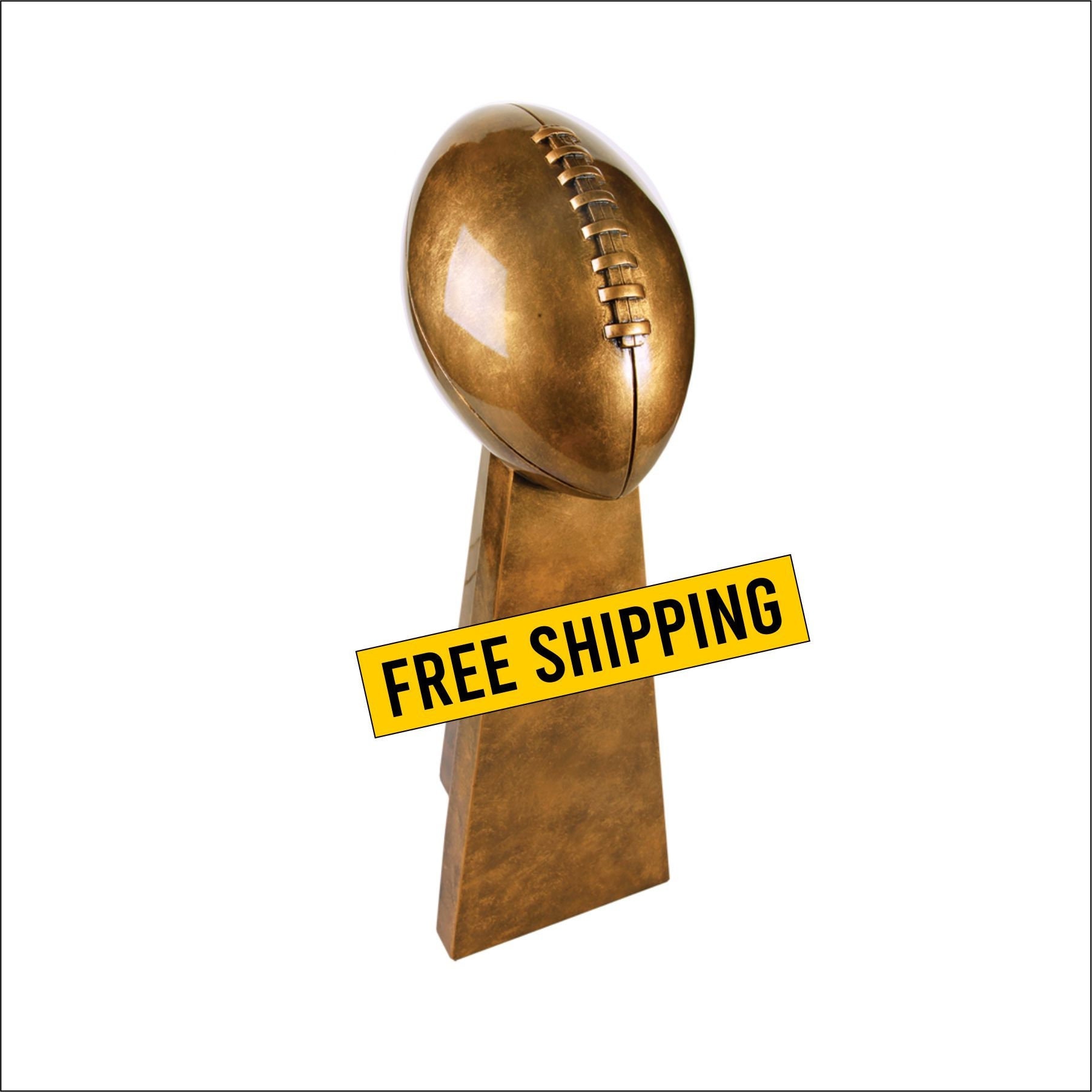 FREE SHIPPING IN US!! SMALL GOLD ENGRAVED PLATE FOR FANTASY FOOTBALL
