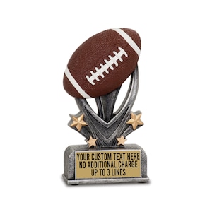Varsity Sport Football Awards, Football Trophy, Football Team Trophy, Team Football Awards, Personalized Football Gift, Football, coach gift