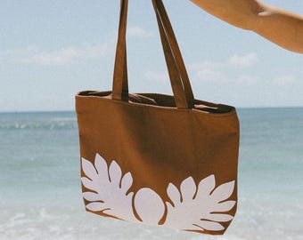Brown Coconut Vintage Tote