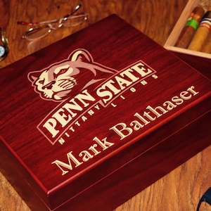 Personalized Cigar Humidor Box