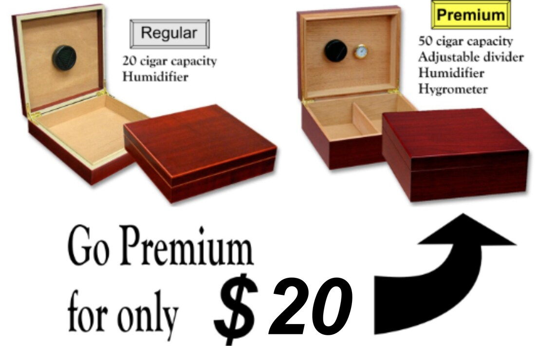 Police Department Personalized Cigar Humidor Box Etsy