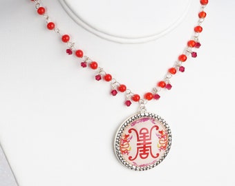 Chinese Japanese Asian Symbol Necklace