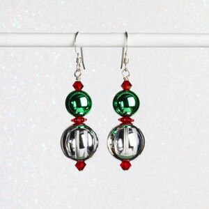 Holiday Christmas Ornaments Austrian Crystal Earrings