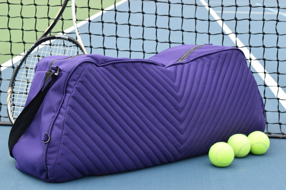 Luxury Quilted Tennis Bag Etsy