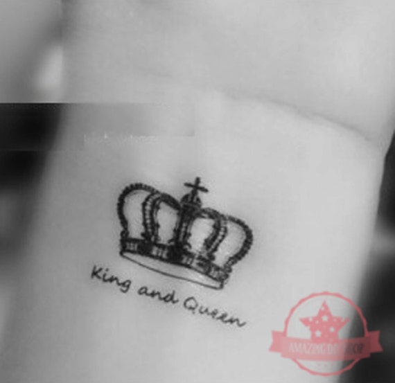 King and Queen Crown Tattoos, 19 Crown Tattoos That Prove Your