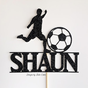 Sports cake topper | Soccer cake topper | Soccer party | Soccer birthday party | Sports birthday party | Soccer