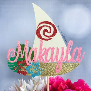 Moana cake topper | Moana | Moana party | Moana decor | Cake topper | Princess cake topper | Moana birthday