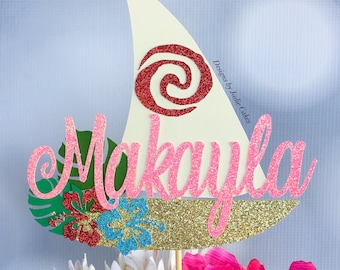Moana cake topper | Moana | Moana party | Moana decor | Cake topper | Princess cake topper | Moana birthday