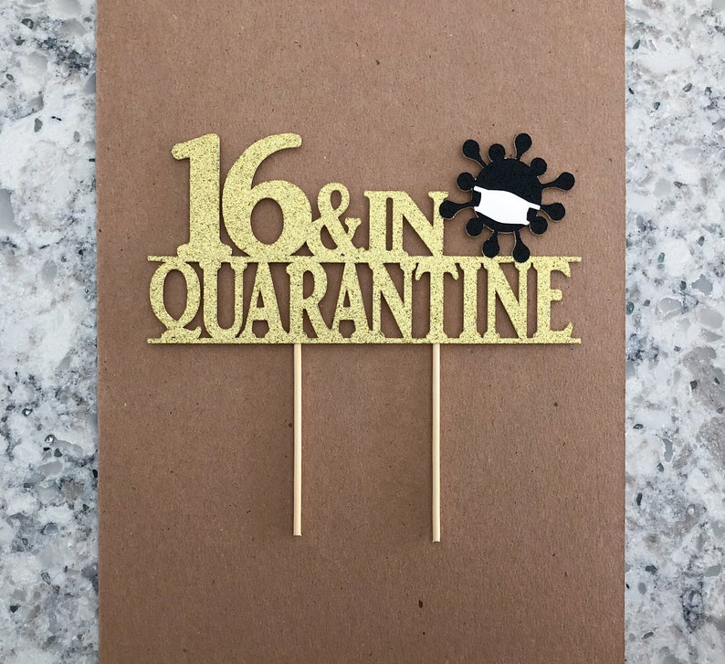 Download Quarantine cake topper Quarantine birthday Quarantine | Etsy