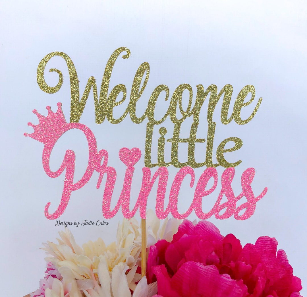 Princess Cake Topper Princess Party Decor Princess Party Disney ...