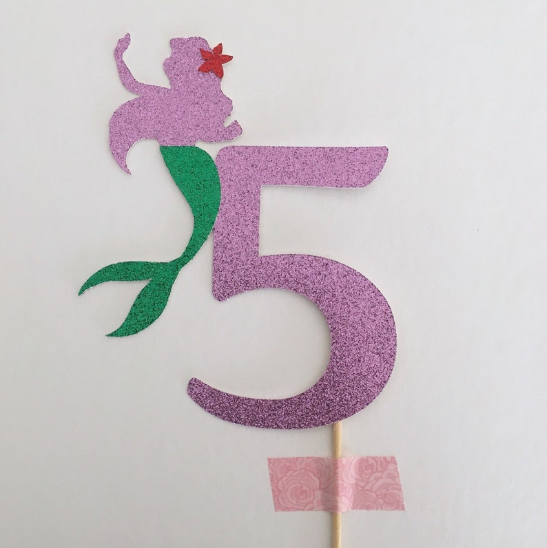 Free Free 214 Mermaid Cake Topper Svg Free SVG PNG EPS DXF File