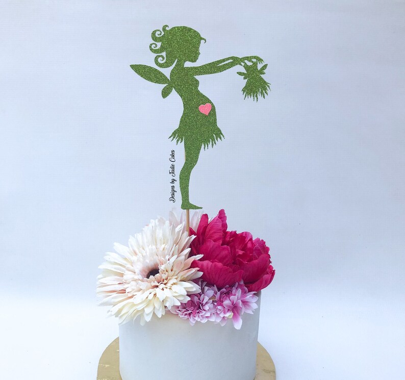 cake topper fairy baby shower theme