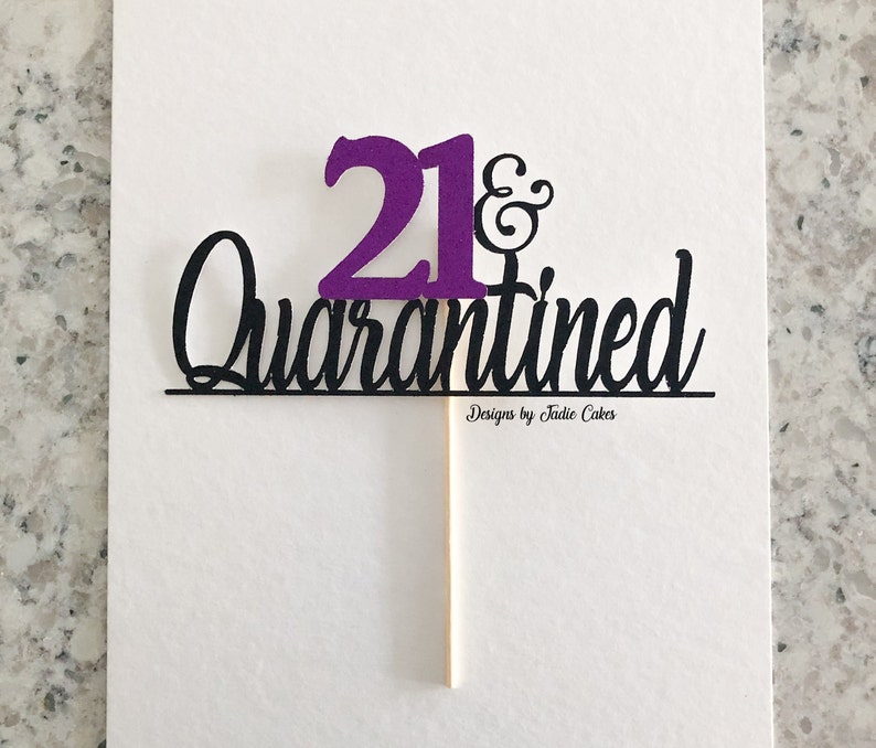 Download Quarantine cake topper Quarantine birthday Quarantine | Etsy