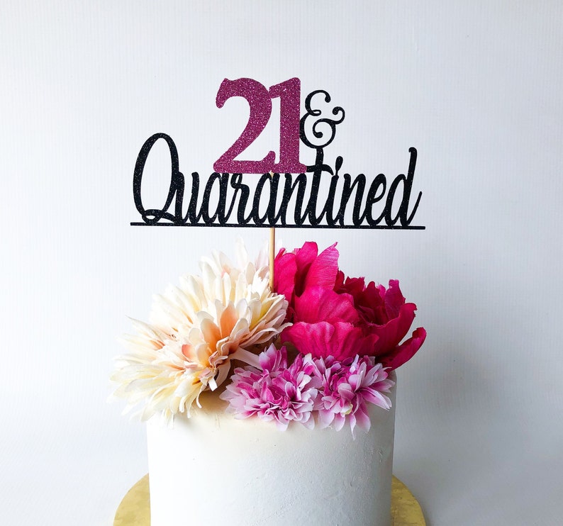 Download Quarantine cake topper Quarantine birthday Quarantine | Etsy