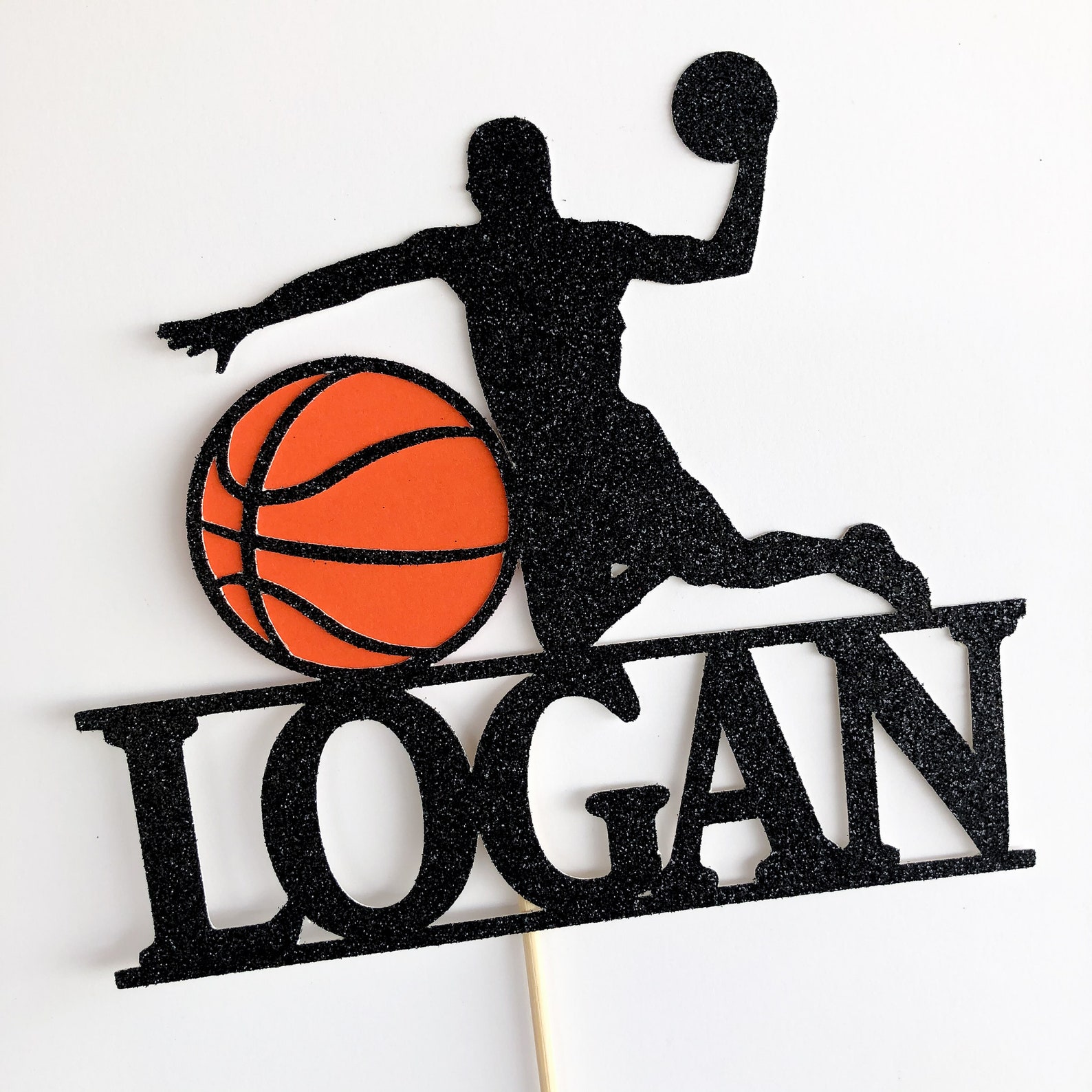 Sports cake topper Basketball cake topper Basketball party Etsy