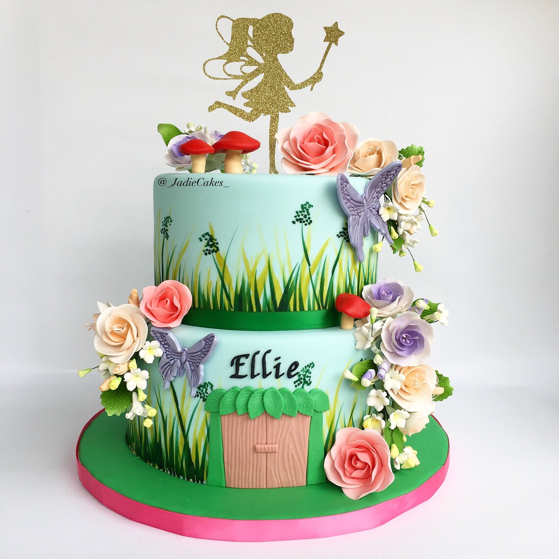 Fairy cake topper Fairy decor Fairy Girls birthday | Etsy