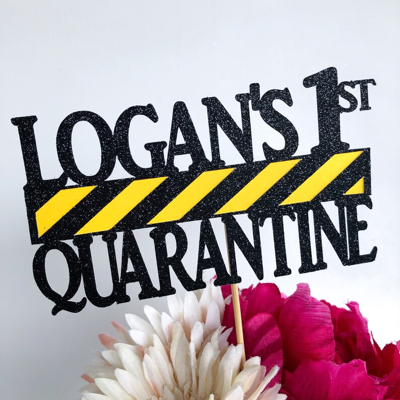 Download Quarantine cake topper Quarantine birthday Quarantine | Etsy
