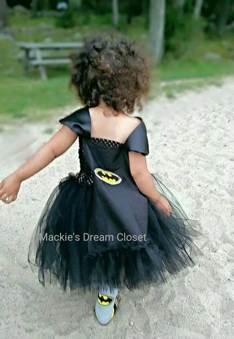 Baby Toddler Girl Batman / Girl Inspired Tutu Dress Costume Etsy