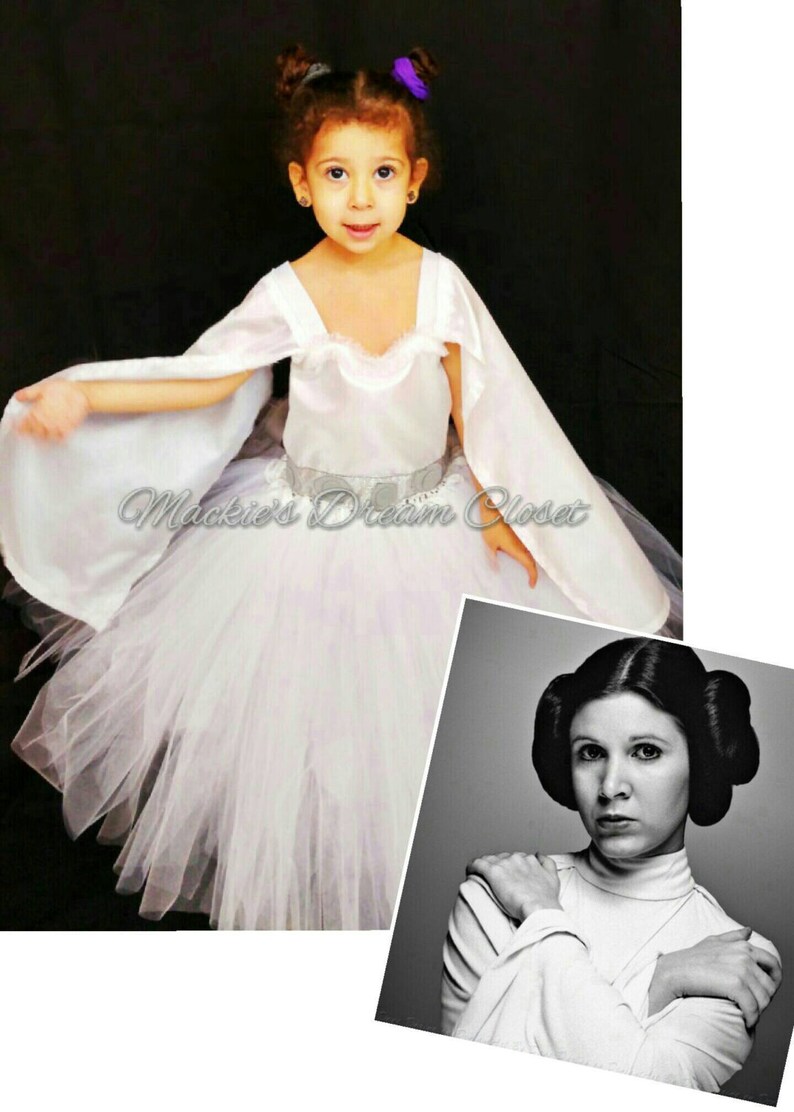 Baby Girl Toddler Princess Leia Traditional Star Wars Tutu Etsy