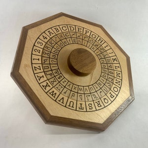 Cipher Wheel - Large - Constellation and English