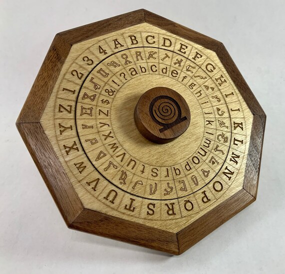 Cipher Wheel Small Constellation and English | Etsy