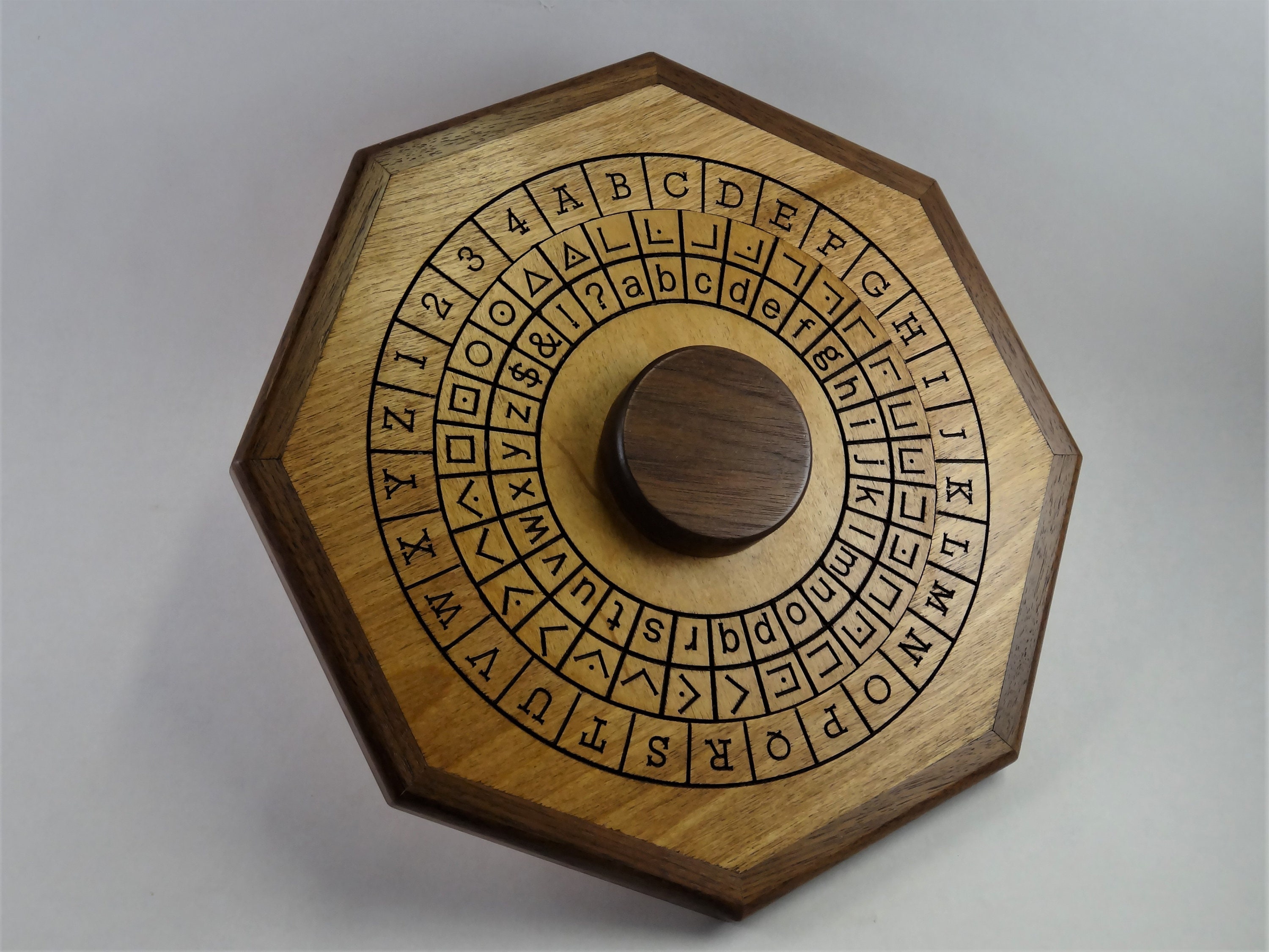 Cipher Wheel Symbol and English | Etsy