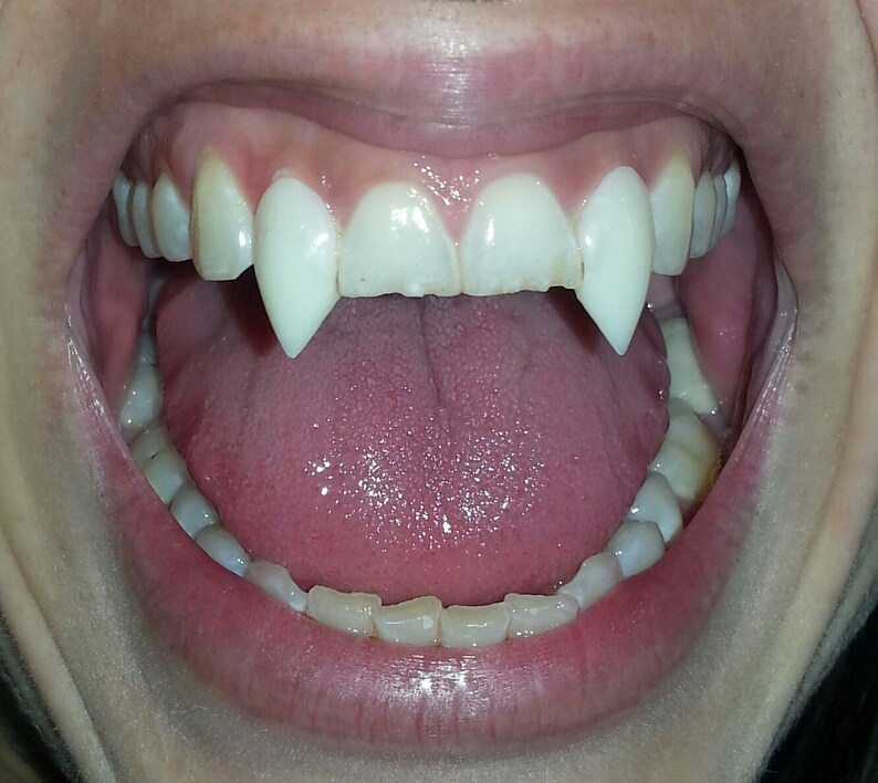 How To Attach Vampire Teeth